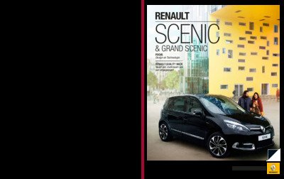 Couverture Brochure Renault Scenic