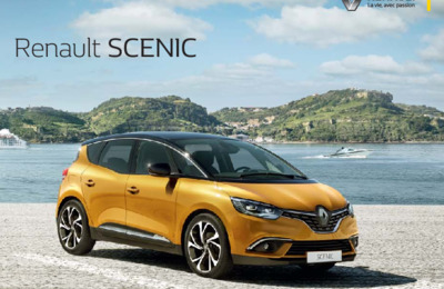 Couverture Brochure Renault Scenic