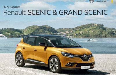 Couverture Brochure Renault Scenic
