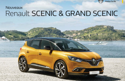 Couverture Brochure Renault Scenic