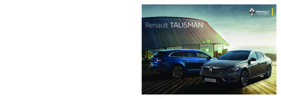 Couverture Brochure Renault Talisman