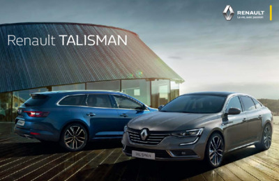 Couverture Brochure Renault Talisman