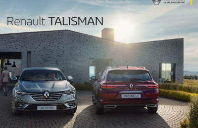 Couverture Brochure Renault Talisman