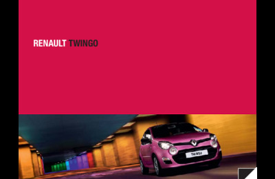 Couverture Brochure Renault Twingo