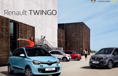 Couverture Brochure Renault Twingo