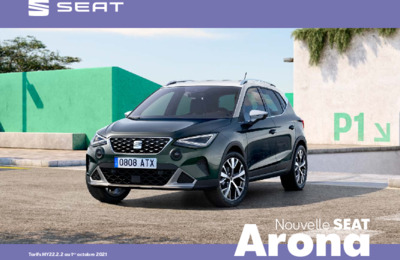 Couverture Brochure Seat Arona