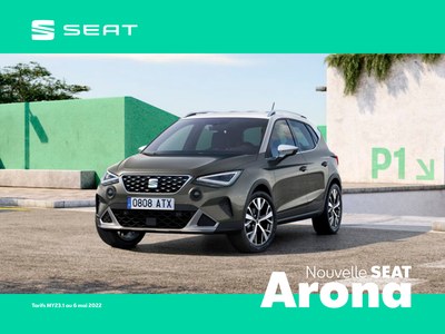 Couverture Brochure Seat Arona
