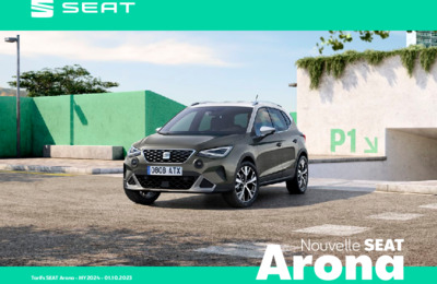 Couverture Brochure Seat Arona