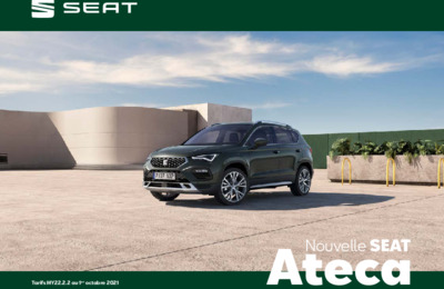 Couverture Brochure Seat Ateca