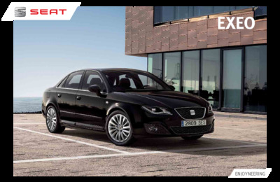 Couverture Brochure Seat Exeo