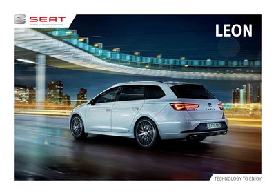 Couverture Brochure Seat Leon