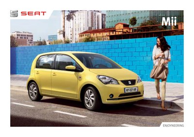 Couverture Brochure Seat Mii