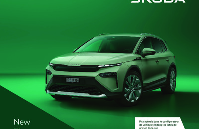 Couverture Brochure Skoda Elroq