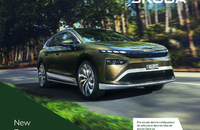 Couverture Brochure Skoda Enyaq
