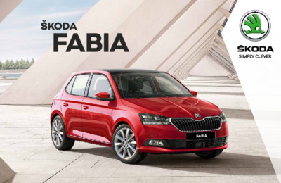 Couverture Brochure Skoda Fabia