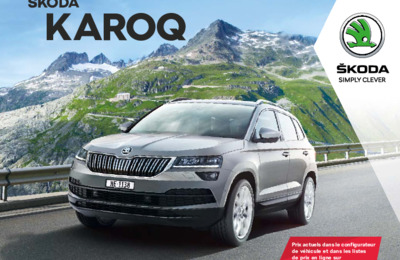 Couverture Brochure Skoda Karoq