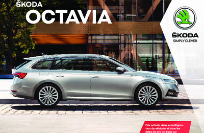 Couverture Brochure Skoda Octavia