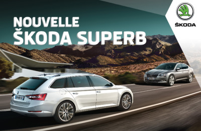 Couverture Brochure Skoda Superb