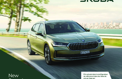 Couverture Brochure Skoda Superb