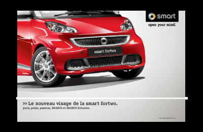 Couverture Brochure Smart Fortwo