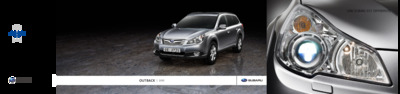 Couverture Brochure Subaru Outback