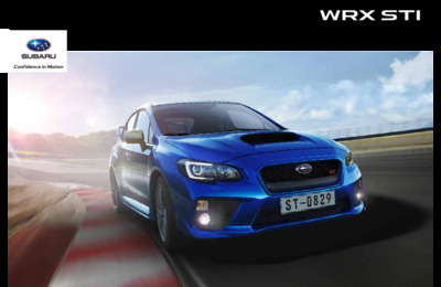 Couverture Brochure Subaru WRX