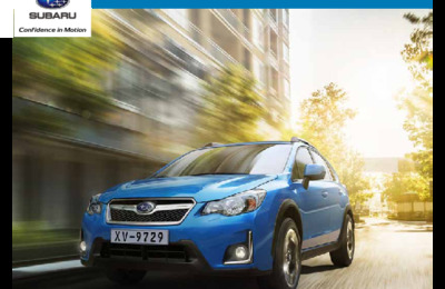 Couverture Brochure Subaru XV
