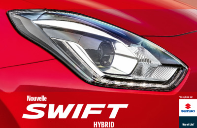 Couverture Brochure Suzuki Swift