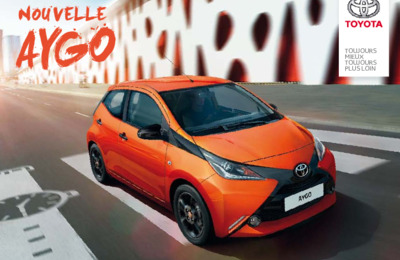 Couverture Brochure Toyota Aygo