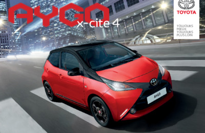Couverture Brochure Toyota Aygo