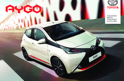 Couverture Brochure Toyota Aygo