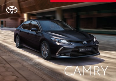 Couverture Brochure Toyota Camry