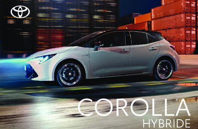 Couverture Brochure Toyota Corolla
