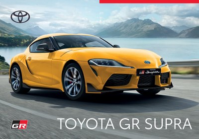Couverture Brochure Toyota GR Supra