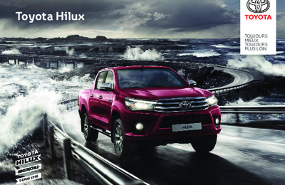 Couverture Brochure Toyota Hilux