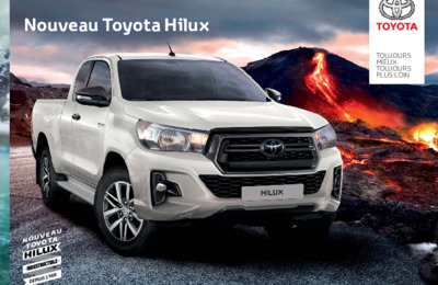 Couverture Brochure Toyota Hilux