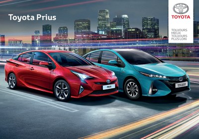 Couverture Brochure Toyota Prius