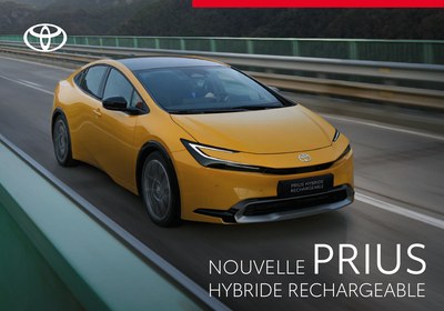 Couverture Brochure Toyota Prius