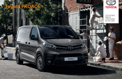 Couverture Brochure Toyota Proace