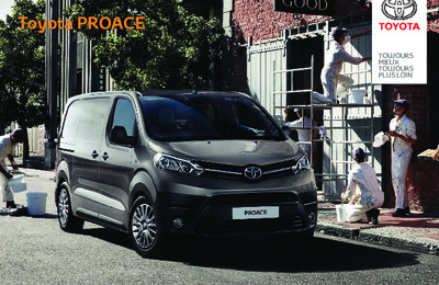 Couverture Brochure Toyota Proace