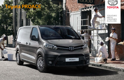 Couverture Brochure Toyota Proace