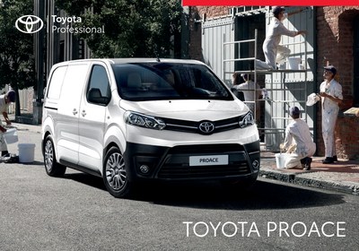 Couverture Brochure Toyota Proace