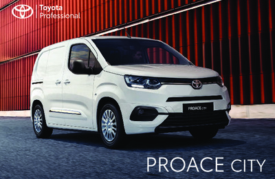 Couverture Brochure Toyota Proace City
