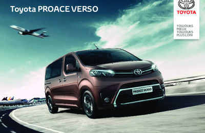 Couverture Brochure Toyota Proace