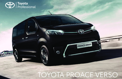 Couverture Brochure Toyota Proace