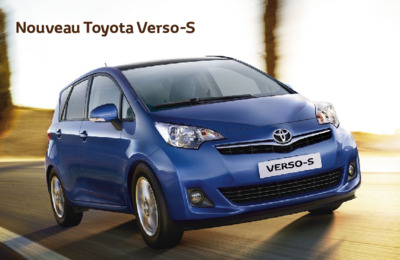 Couverture Brochure Toyota Verso-S