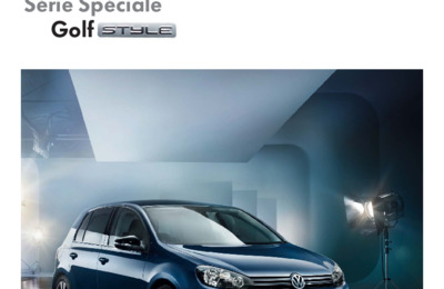 Couverture Brochure Volkswagen Golf