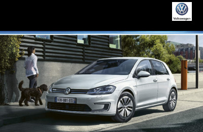 Couverture Brochure Volkswagen Golf