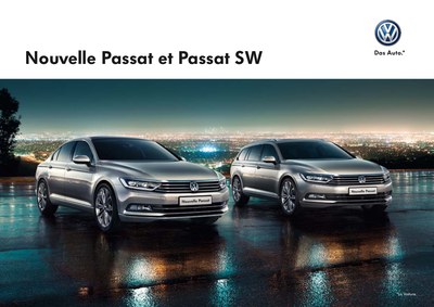 Couverture Brochure Volkswagen Passat