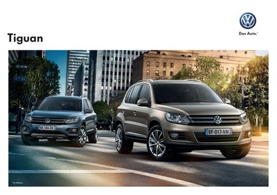 Couverture Brochure Volkswagen Tiguan
